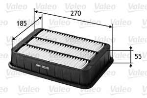 Ilmansuodatin, CITROËN C-CROSSER, C-CROSSER ENTERPRISE, MITSUBISHI ASX, LANCER VIII, LANCER Sportback VIII, OUTLANDER II, PEUGEOT 4007,