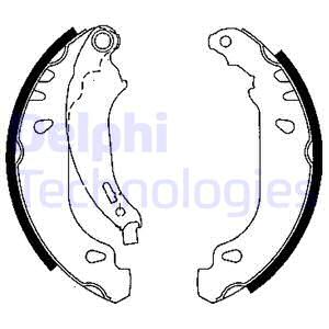 Jarrukenkäsarja DELPHI LS1848