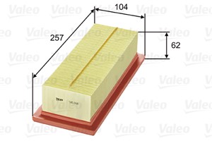 Ilmansuodatin, FIAT DUCATO Flak/chassi, PUNTO, LANCIA Y, PIAGGIO APE, 1137605, 71736125, 7782629, 98F196AA, PC649