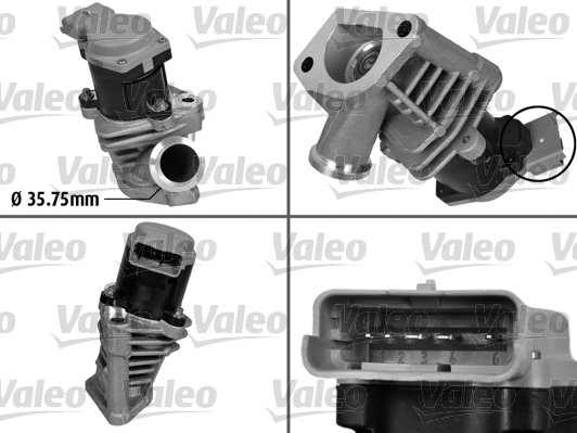 EGR-venttiili VALEO 700408