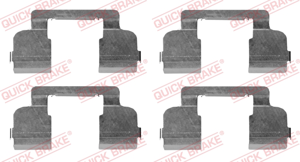 Tarvikesarja, jarrupala QUICK BRAKE 109-1698