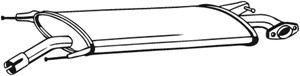 Keskiäänenvaimentaja, TOYOTA RAV 4 III, 1741026400, 1741026401, 1741026402, 1741026410, 1741026411, 1741026412, 1741026440, 1741026441,