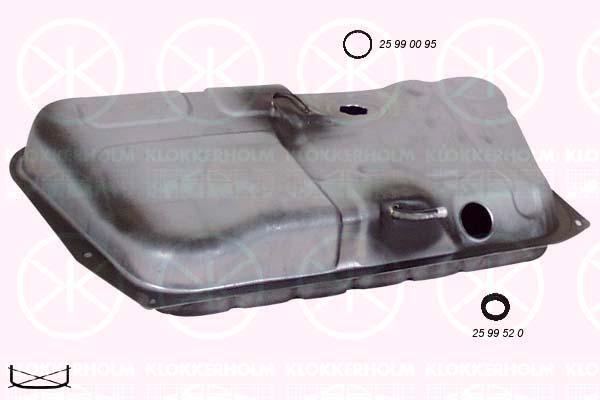 Polttoainetankki KLOKKERHOLM 2530008