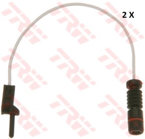 Kulumisenilmaisin, jarrupala, MERCEDES-BENZ VARIO Buss, VARIO Flak/chassi, VARIO Lok, VARIO Skåp, VARIO Tipp, 669 540 07 17, A 669 540 0