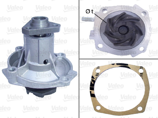 Vesipumppu VALEO 506148