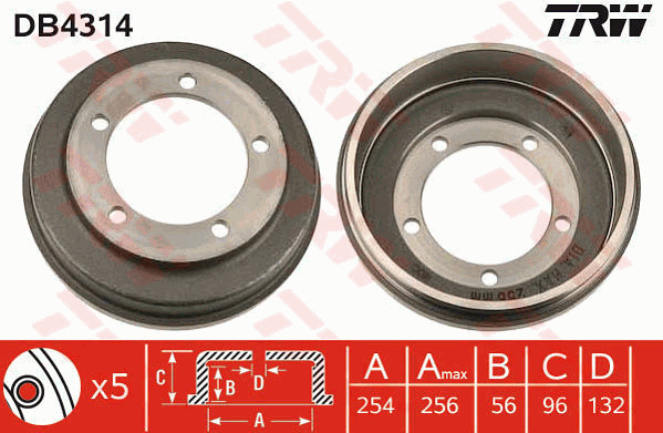 Jarrurumpu TRW DB4314