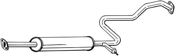 Keskipönttö BOSAL 287-703