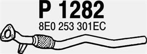 Pakoputki, Edessä, AUDI A4 B6, A4 B6 Avant, 8E0253301CD, 8E0253301EC