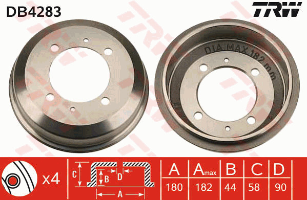 Jarrurumpu TRW DB4283