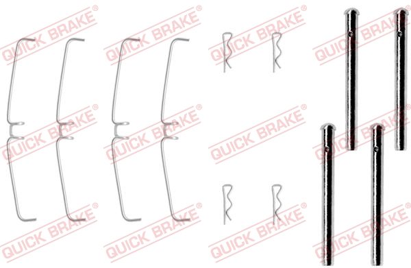 Tarvikesarja, jarrupala QUICK BRAKE 109-0907