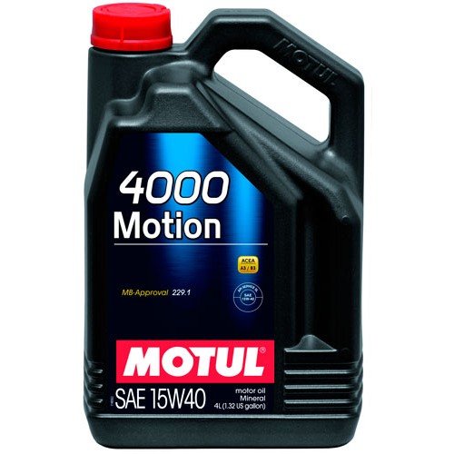 Moottoriöljy MOTUL 4000 MOTION 15W40 4L