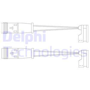 Jarrupalan kulumisen ilmaisin DELPHI LZ0185