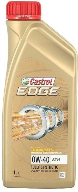 Moottoriöljy CASTROL 0W40 EDGE TITANIUM FST C3 1L