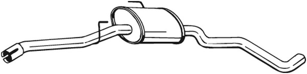 Keskipönttö BOSAL 282-503