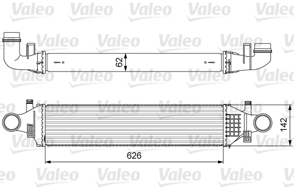 Välijäähdytin VALEO 818623