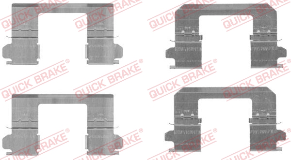 Tarvikesarja, jarrupala QUICK BRAKE 109-1736