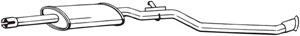 Keskiäänenvaimentaja, CITROËN,PEUGEOT, 1717L9, 1717N0, 1717P2, 1717P3, 1717P4, 1717T5