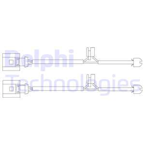 Jarrupalan kulumisen ilmaisin DELPHI LZ0200