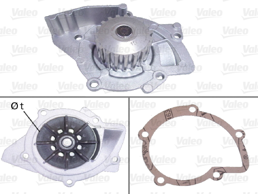 Vesipumppu VALEO 506719