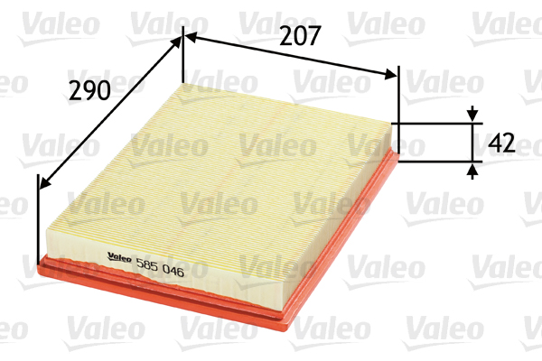 Ilmansuodatin VALEO 585046