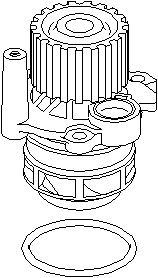 Vesipumppu, AUDI,SEAT,SKODA,VW, 03G 121 011