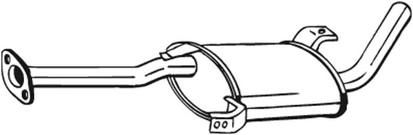 Keskipönttö BOSAL 145-185