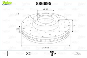 Jarrulevy, Etuakseli, CITROËN,DS,PEUGEOT, 4246W1, 4246-W1, 4246W7, 4246-W7, 424915, 4249-15, 424916, 4249-16, 424983, 4249-83, 4249G1, 4