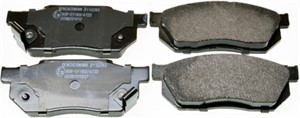Jarrupalasarja, levyjarru, Edessä, Etuakseli, HONDA, 064A5 SB0 670, 45022-SA5-000, 45022-SA5-010, 45022-SA5-020, 45022-SB0-505, 45022-SB