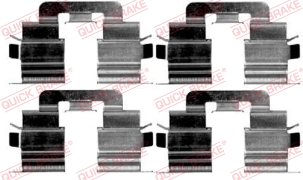 Tarvikesarja, jarrupala QUICK BRAKE 109-1215