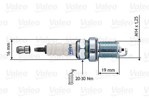 Sytytystulppa VALEO 246872