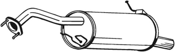 Takaäänenvaimentaja BOSAL 171-197