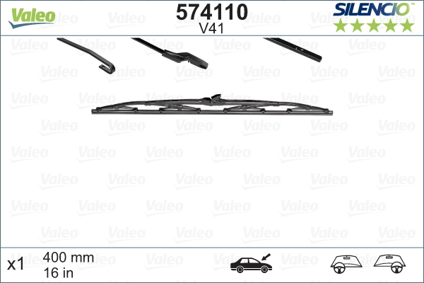Pyyhkijänsulka VALEO 574110