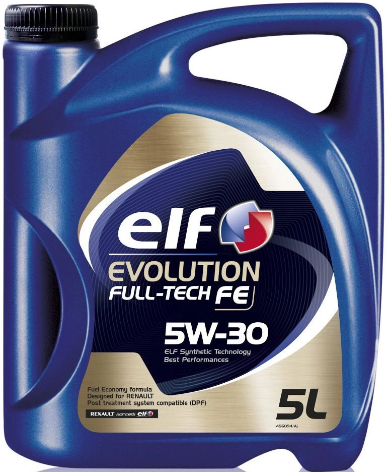 Moottoriöljy ELF EVO FULLTECH FE 5W30 5L