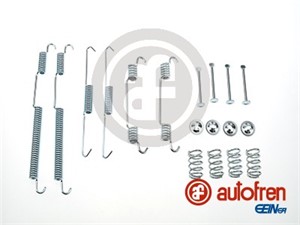 Tarvikesarja, jarrukengät, Taka-akseli, CITROËN,FIAT,PEUGEOT, 430854, 430873, 9404308738