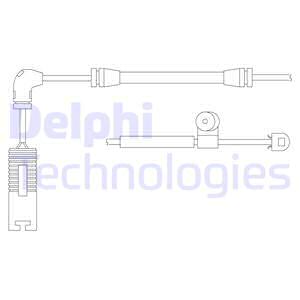 Jarrupalan kulumisen ilmaisin DELPHI LZ0150