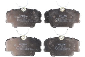 Jarrupalasarja, levyjarru, Edessä, BMW 3 [E30], MERCEDES-BENZ 190 [W201], SAAB 9000 Halvkombi, 0014201020, 1579Y6, 31394-H1950, 34111154