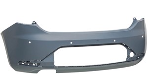 Puskuri, eteen, Takana, SEAT LEON, LEON SC, 5F0807421CGRU