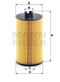 Öljynsuodatin MANN-FILTER HU 931/6 x
