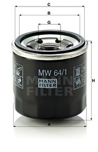Öljynsuodatin, , 15010 MW0 000, 15208 MM9 P03, 15410 MCJ 000, 15410 MCJ 003, 15410 MCJ 505, 15410 MFJ D01, 15410 MM5 003, 15410 MM9 003,