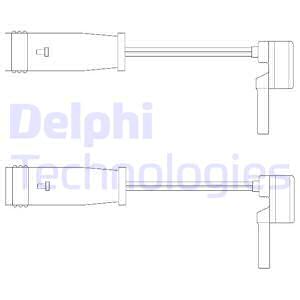 Jarrupalan kulumisen ilmaisin DELPHI LZ0153