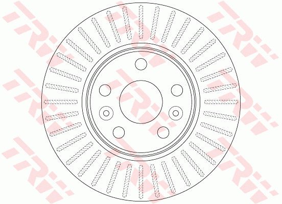 Jarrulevy TRW DF6448