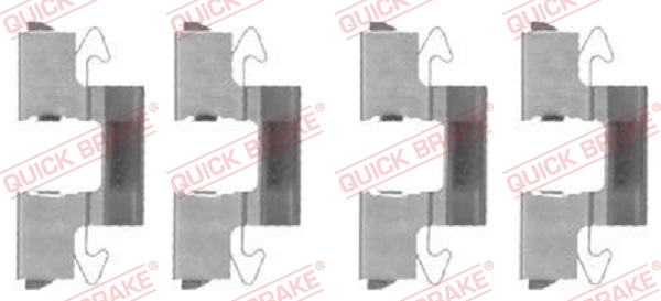 Tarvikesarja, jarrupala QUICK BRAKE 109-1714