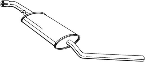 Keskipönttö BOSAL 281-463