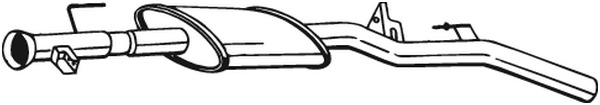 Keskipönttö BOSAL 200-361