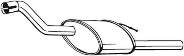 Takaäänenvaimentaja BOSAL 154-313