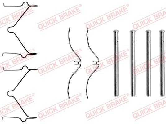 Tarvikesarja, jarrupala QUICK BRAKE 109-1124