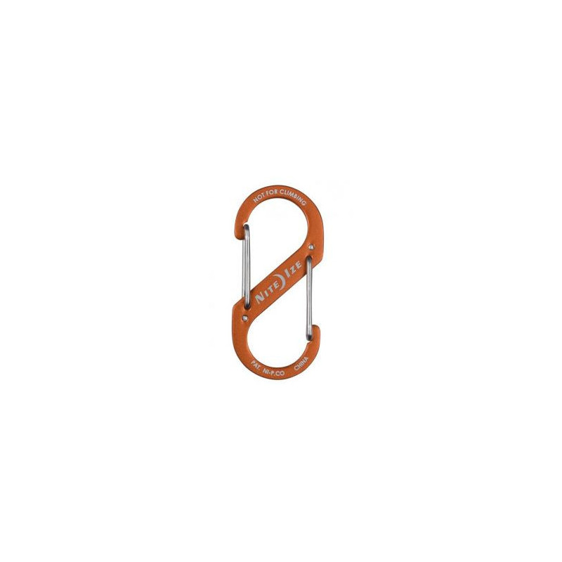 NiteIze S-Biner Dual Carabiner alumiinia, useita värejä