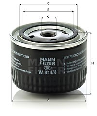Öljynsuodatin, AUSTIN,CHEVROLET,OPEL,TOYOTA,VAUXHALL, 5017 809, 650383, 93156302, 93156351, 93156953, VOF97