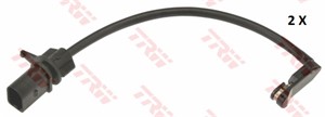 Kulumisenilmaisin, jarrupala, Taka-akseli, AUDI A4 Avant, A5, A5 Cabriolet, A6, A6 Allroad, A6 Avant, A7 Sportback, PORSCHE MACAN, 4G0 6