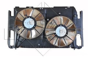 Tuuletin, moottorin jäähdytys, Oikea, Vasen, TOYOTA PREVIA, PREVIA III, RAV 4 III, RAV 4 IV, 13 54 1 435 626, 1636128220, 1636128240, 16